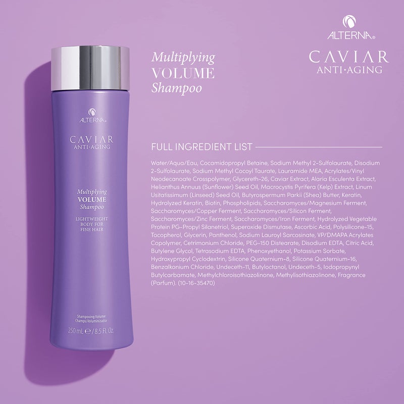 ALTERNA CAVIAR Anti-Aging Multiplying Volume Shampoo, 33.8-Ounce - Image 3